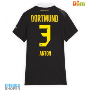 Billiga Borussia Dortmund Waldemar Anton #3 Bortatröja Dam 2026-27 Kortärmad